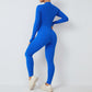 Detachable chest pad long-sleeved sports Jumpsuits