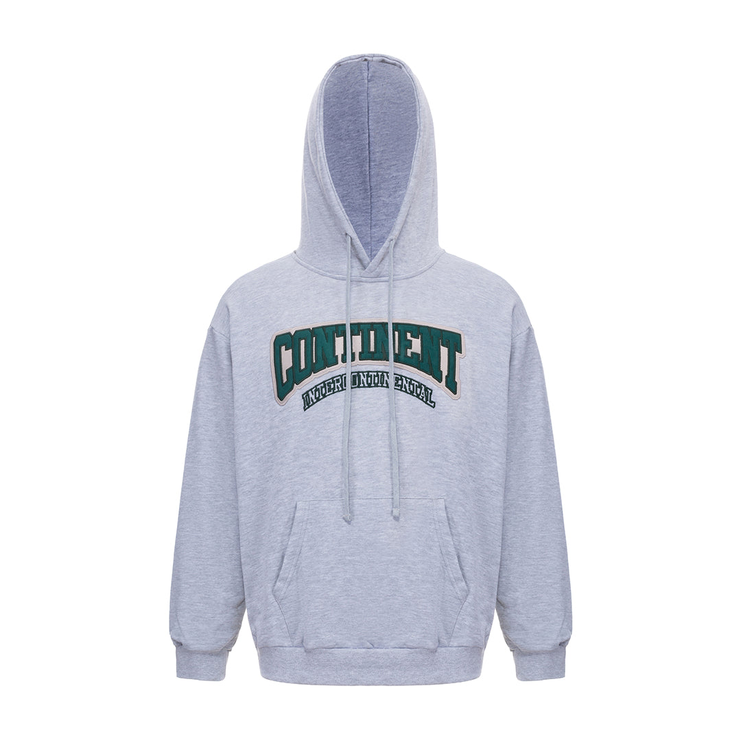 Loose lettered hoodie