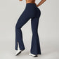 Quick-Dry High Waist Fitness Sports Flared Leg Pants