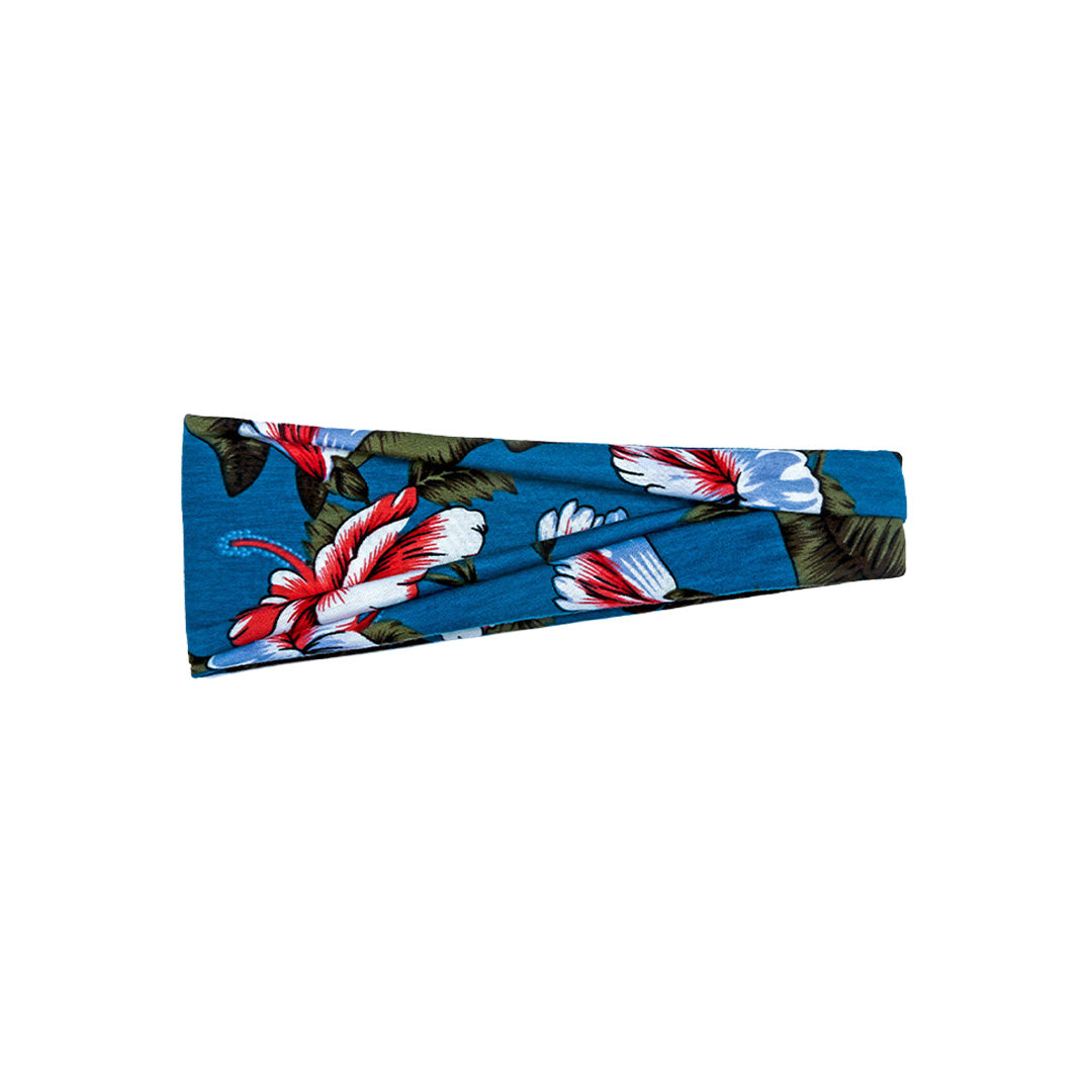 Wide Edged Printed Yoga Headscarf