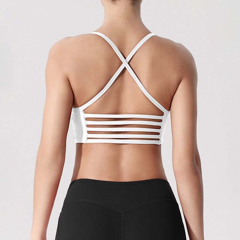 High Resilience Cross-back Sports Bra