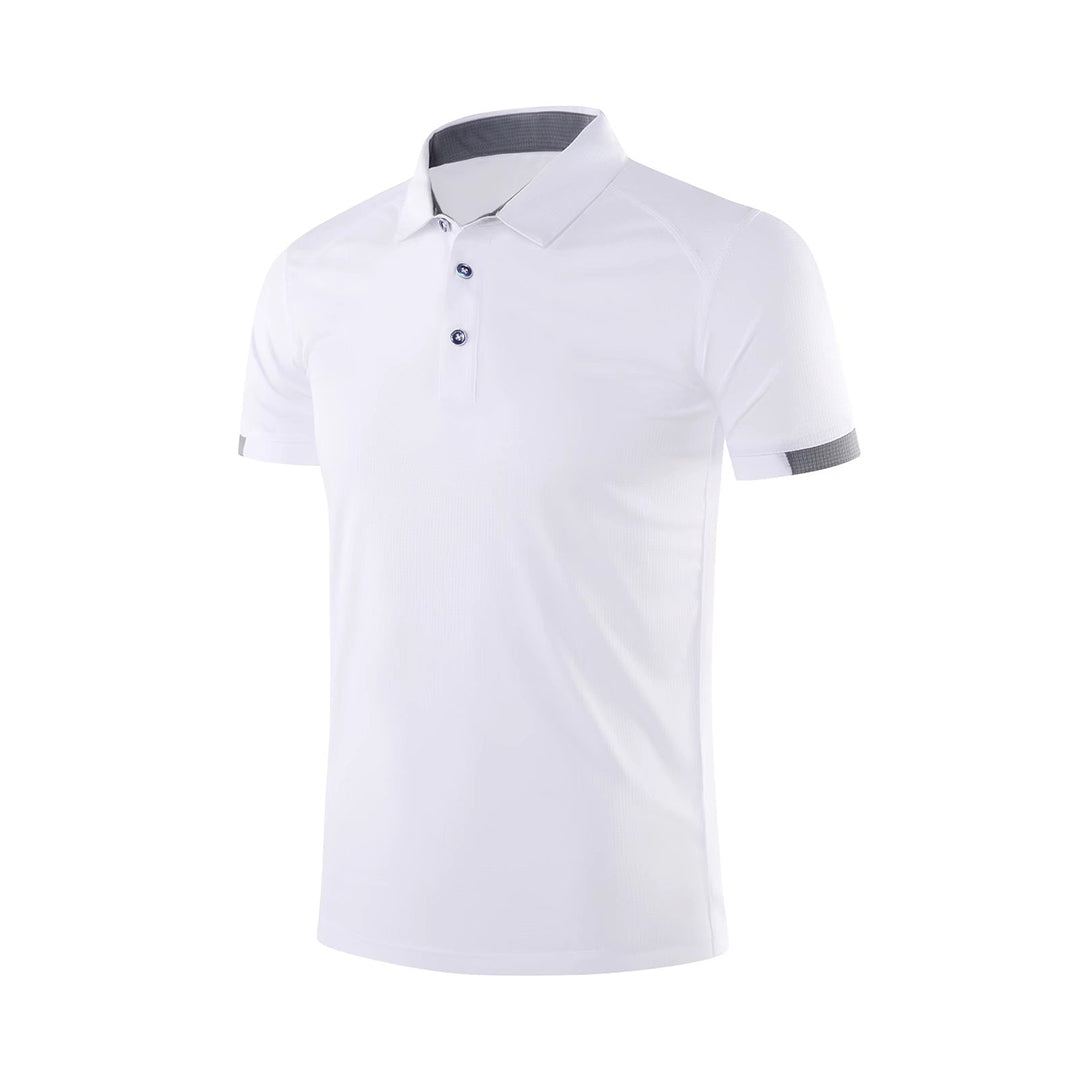 Men's quick-drying sports polo shirt