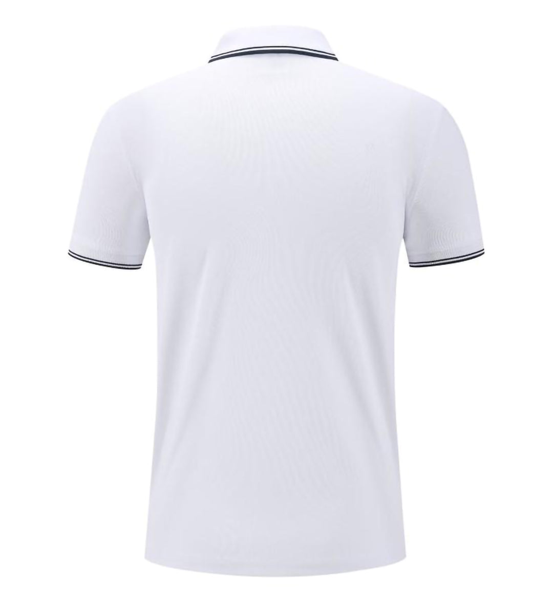 Men's contrasting sideline polo shirt