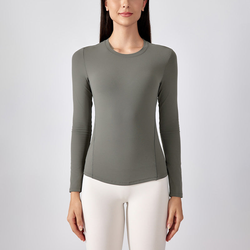 Nude Sliming Long sleeve yoga Top