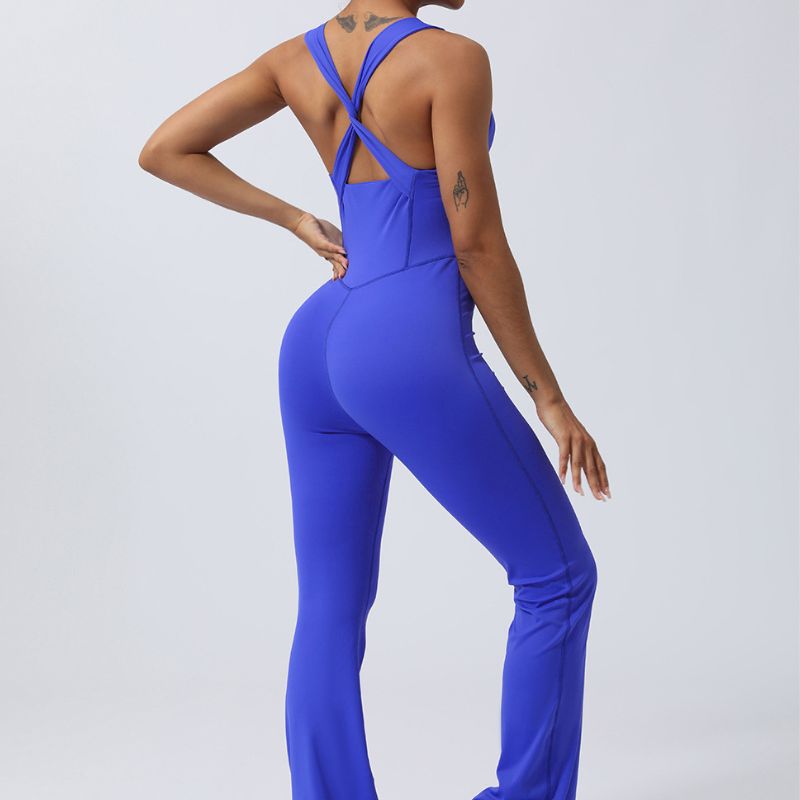 Hip lift quick-drying tight yoga jumpsuits