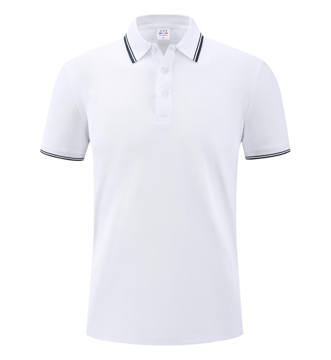 Men's contrasting sideline polo shirt