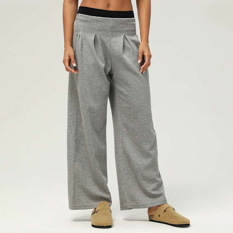 loose Sports straight leg pants