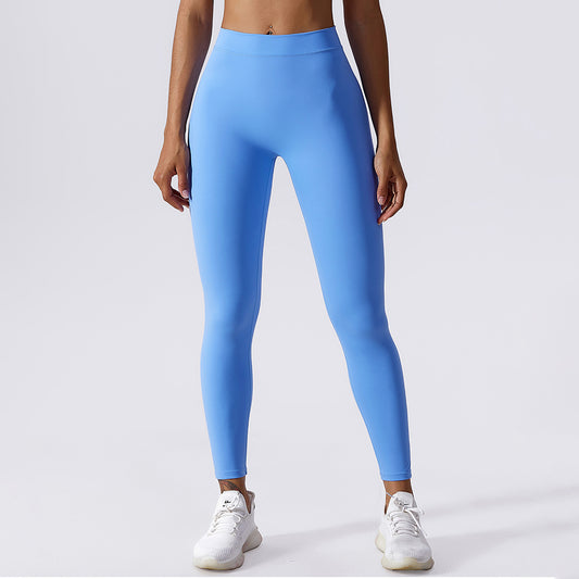 Les plis de hanche soulèvent la fourrure des fesses Leggings