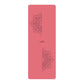 Double-sided non-slip PU rubber yoga mat