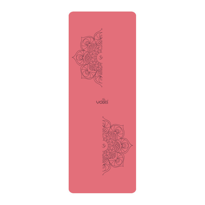 Double-sided non-slip PU rubber yoga mat