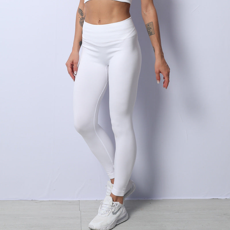 Legging sans couture à haute élasticité pour le levage des hanches