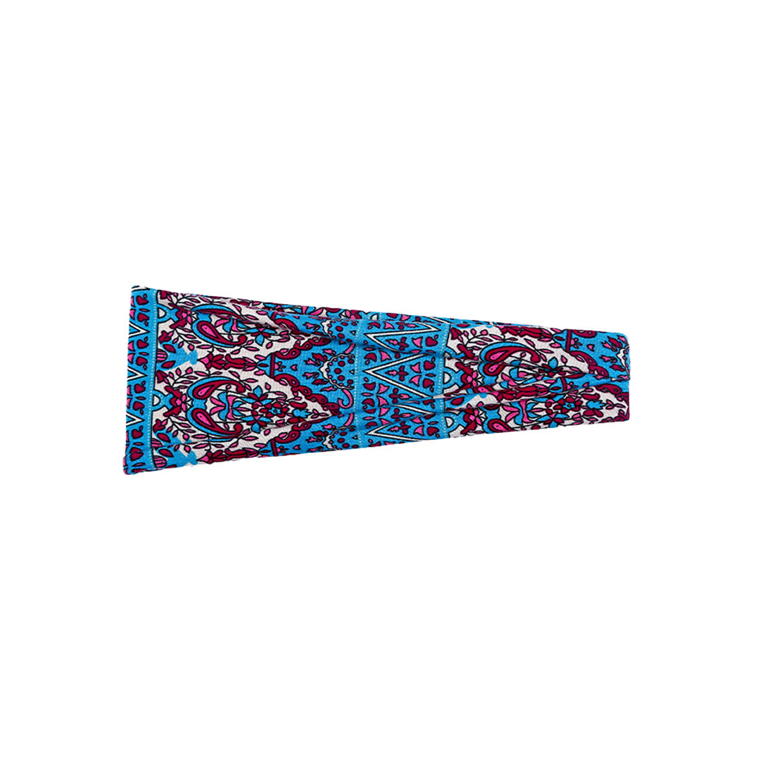 Wide Edged Printed Yoga Headscarf