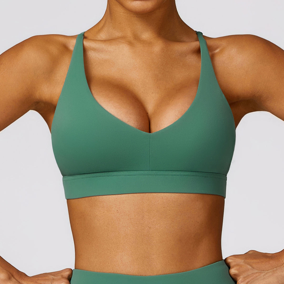 Running quick-drying shockproof sports bras