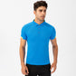 Men's quick-drying sports polo shirt