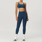 Seamless High-waisted Yoga Bra + Legging 2 Pieces Set