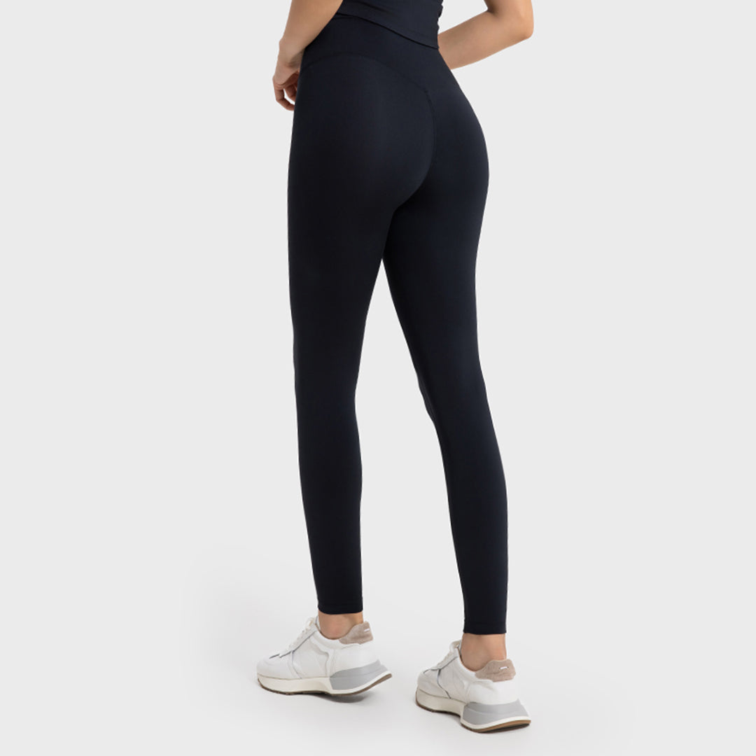 Leggings de yoga en peluche de sport minces