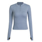 Casual Half Zip Slim Fit Track Top