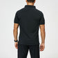 Breathable Quick-Dry Splicing Fitness Polo T-shirt