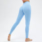 Solid high-rise hip lift Leggings