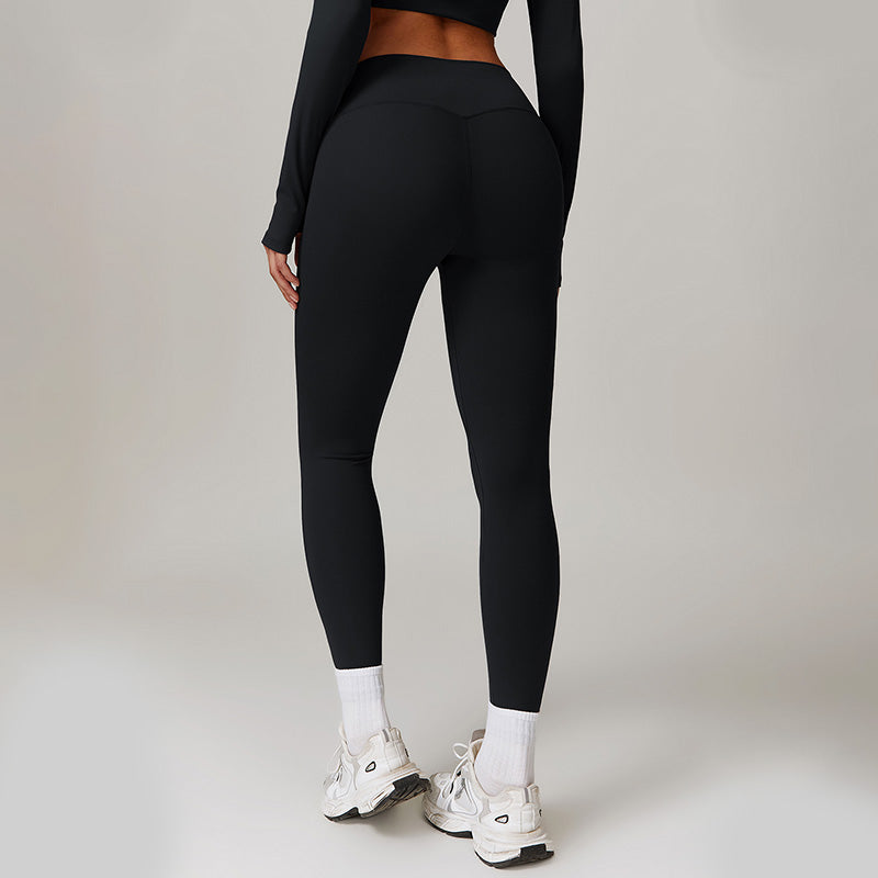 Breathable and Fleece High waist Yoga leggings