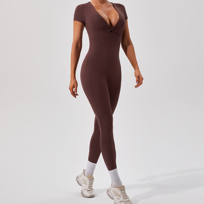 Training dance all-in-one bodysuit