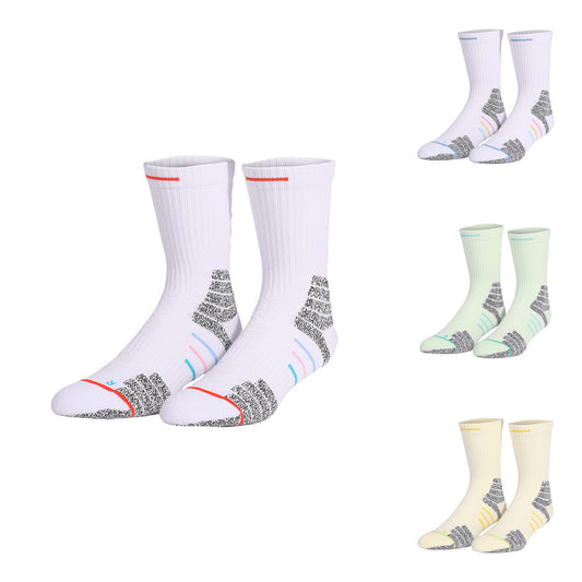 Sweat Absorbent Mid-Calf Sports Socks