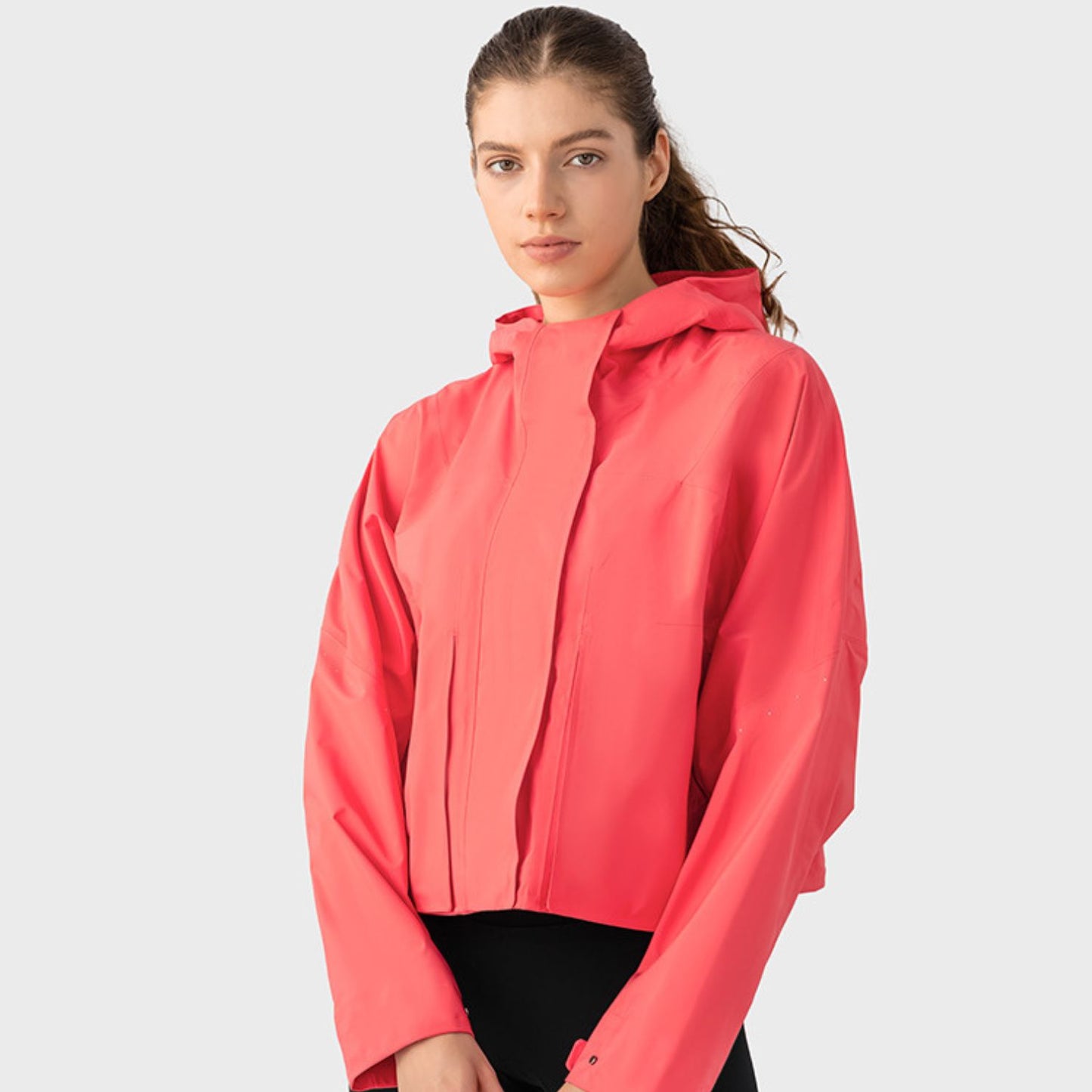 Full Zipper Hoodie Windproof Jacket