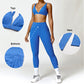 Triangle cup sports bra & leggings 2-piece set