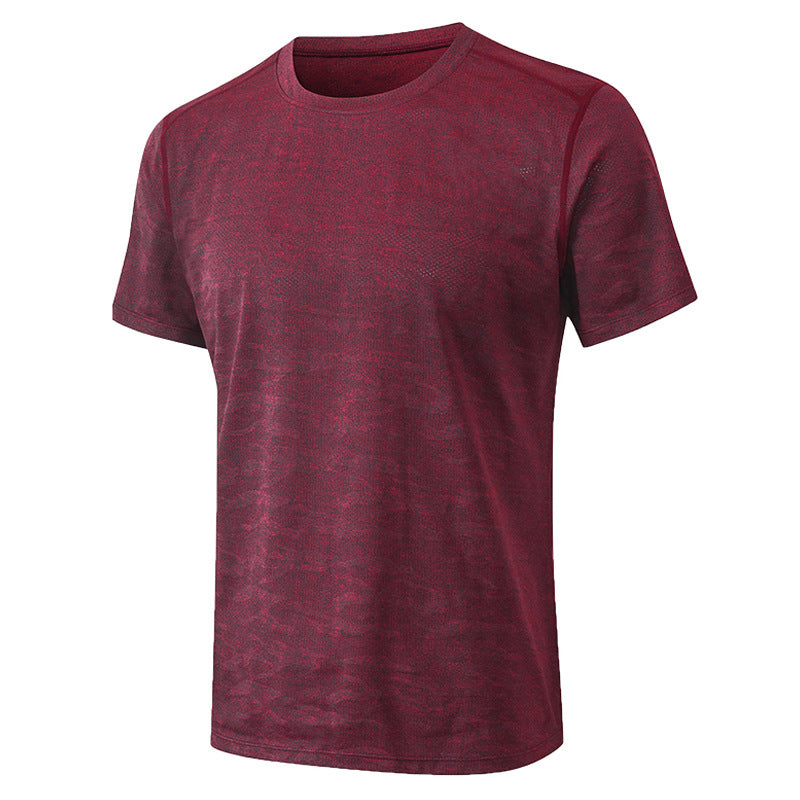 Men's casual fitness camouflage T-shirt