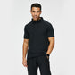 Men's breathable running polo shirt