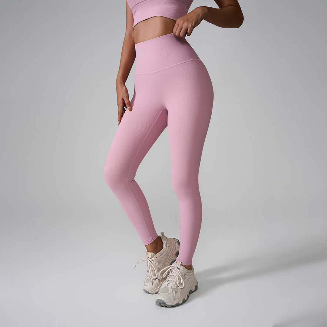 Leggings de sport de fitness yoga taille haute