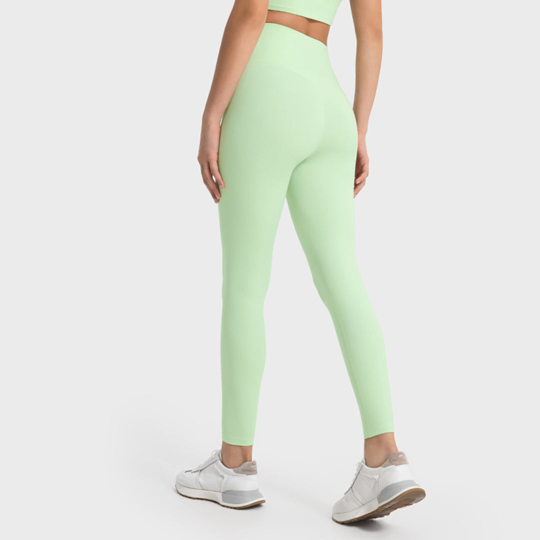 Leggings de yoga en peluche de sport minces