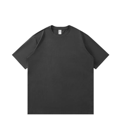 Solid color blank loose T-shirt