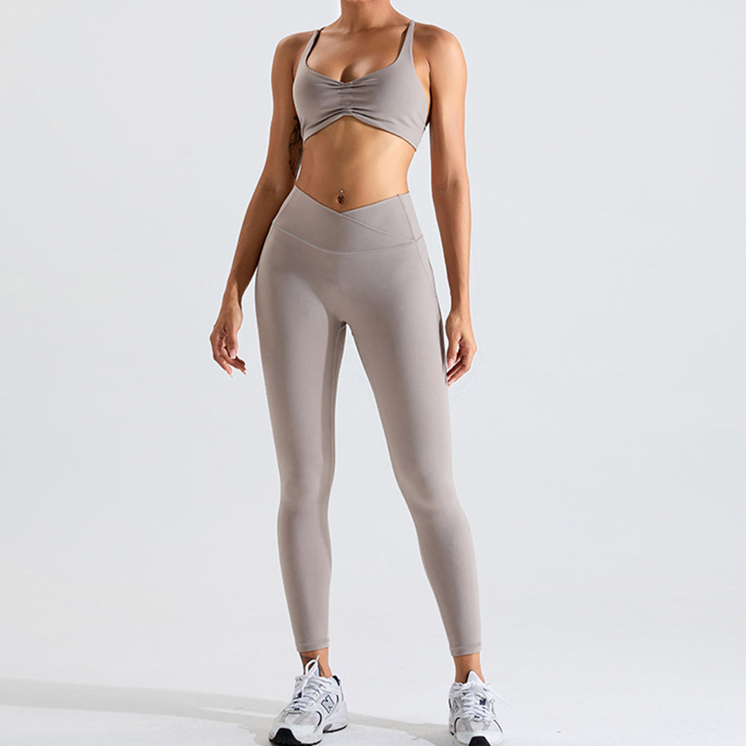 Sports bra & leggings quick-drying fitness sets