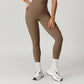 Quick-Dry Nude Fitness Sports High-Waist Legging