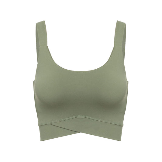 Elastic Shock Absorption High Strength Sports Bra