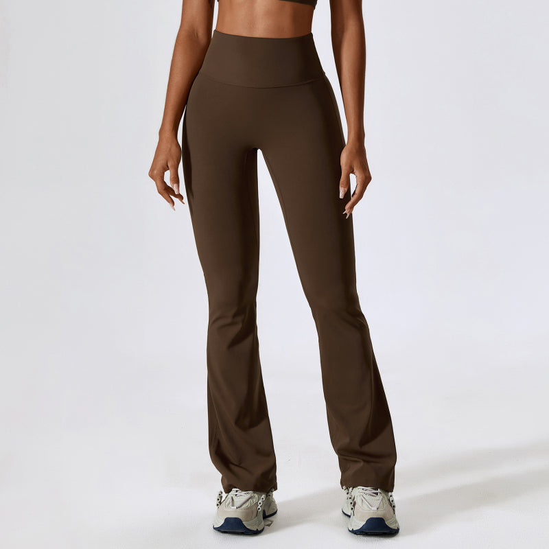 Wide-legged skinny hip-lifting casual sweatpants