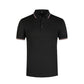 Men's summer trimmed sports polo shirt