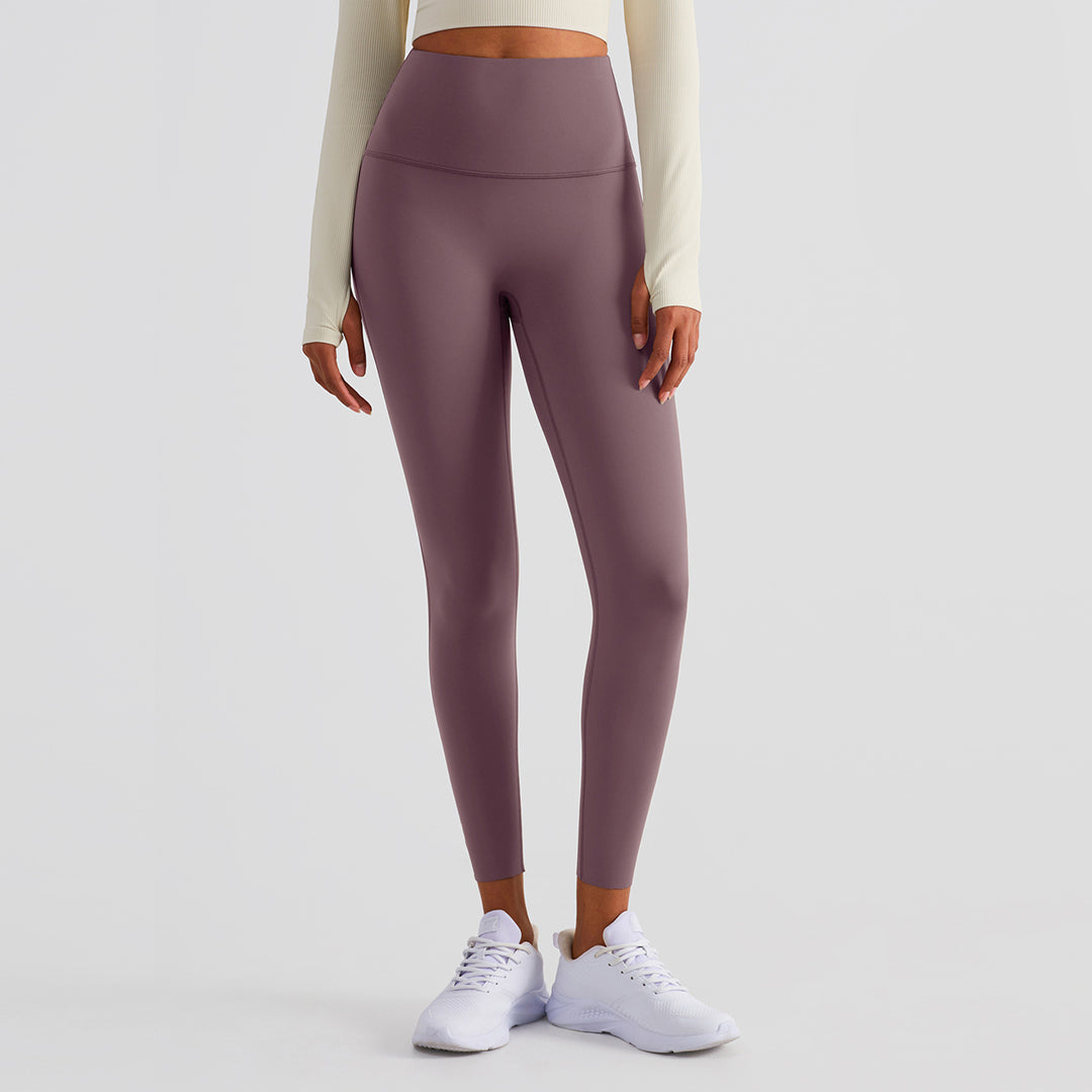 Solid color sports Legging