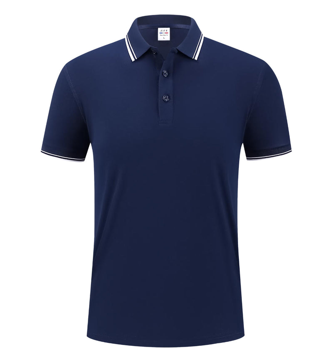 Men's contrasting sideline polo shirt