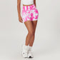 High-Waisted Tie Dye Fitness Running Sports Yoga Shorts