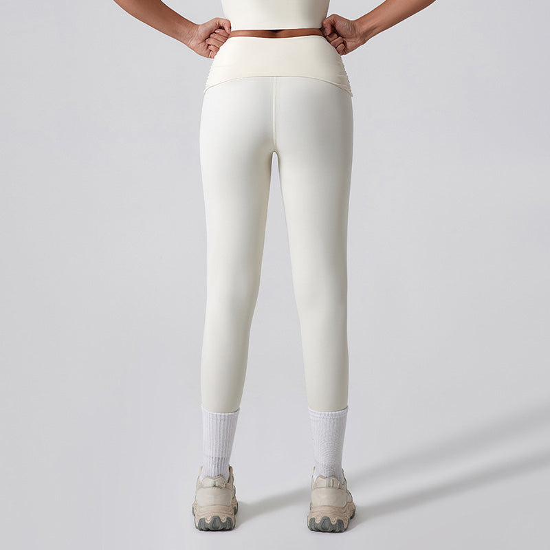 Quick-Dry High Waist Twist Butt Lift Running Leggings