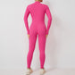 Detachable chest pad long-sleeved sports Jumpsuits