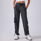 Multi pocket wide leg Cargo sports pants