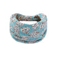 Printed Elastic Wide-Brimmed Yoga Strap Hair Accessory