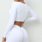 Sports Yoga Long Sleeve Gym Tops