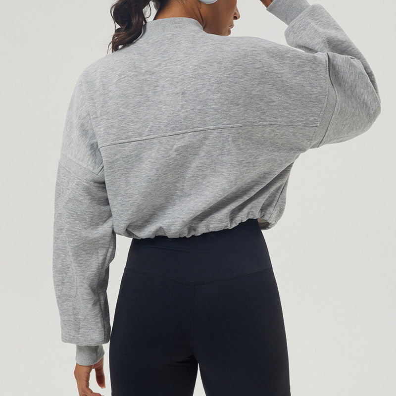 Thick casual yoga long-sleeved sweatshirt