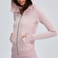 Casual Pocket Zip Sports Hooded Jacket