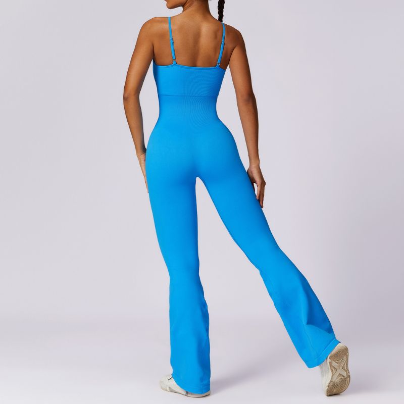 Shoulder straps Quick-drying fitness jumpsuits