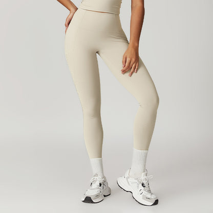 Quick-Dry Nude Fitness Sports High-Waist Legging